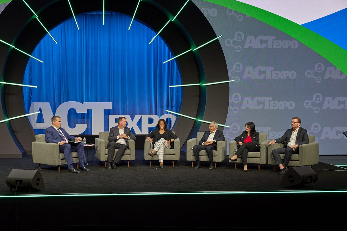 Panel of speakers from ACT Expo 2024 mainstage.