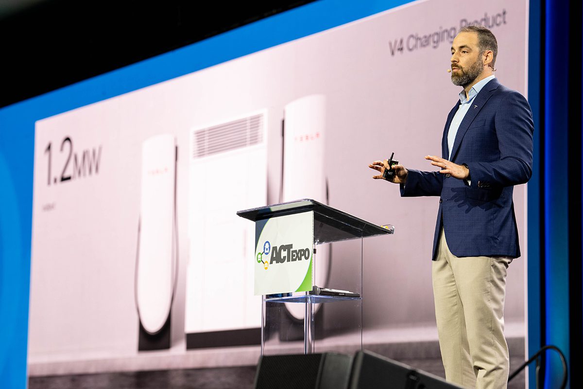 Dan Priestley, senior manager of the Tesla Semi program