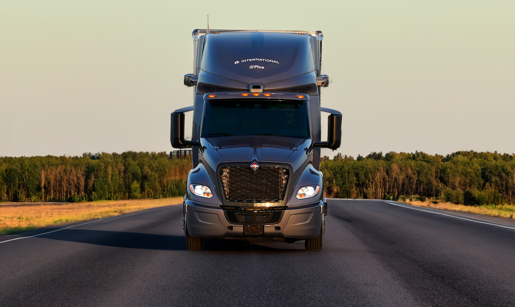 International-PlusAI-autonomous-truck